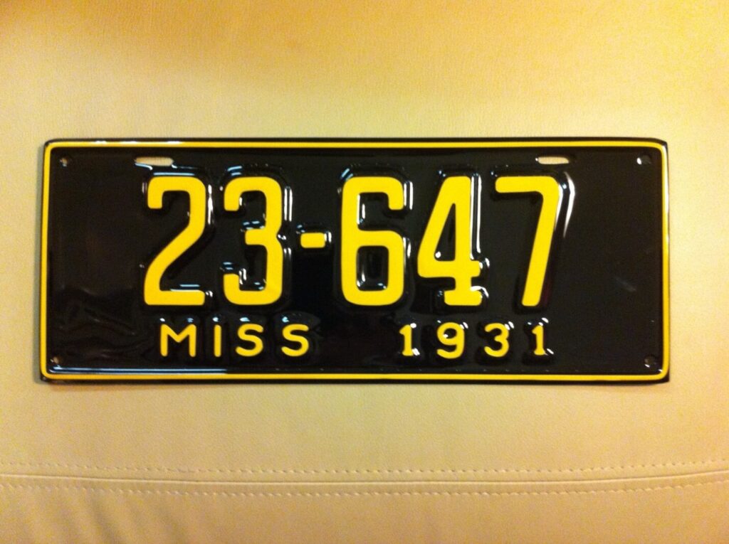 Ron Corder Customs Mississippi license plate - mississippi - mississippi - mississi.