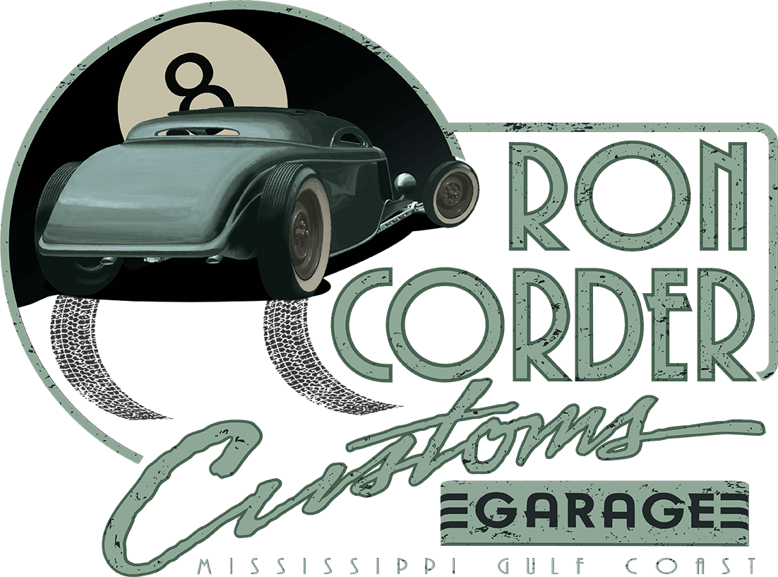Ron Corder Customs Garage Logo